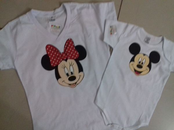 kit MAE E FILHO MINNIE E MICKEY