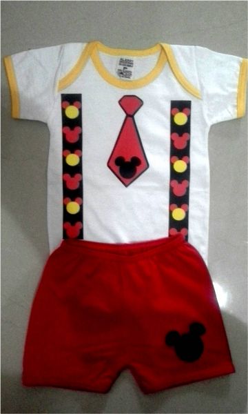 CONJUNTO MICKEY COM GRAVATA