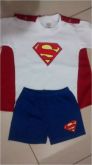 219 - CONJUNTO SUPER MAN COM CAPA